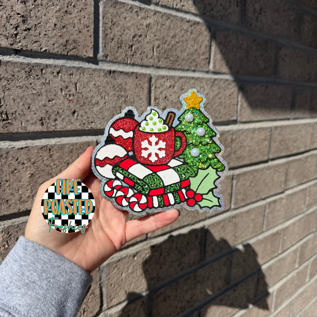 Boujee Blanket & Tree — Winter Candy Apple