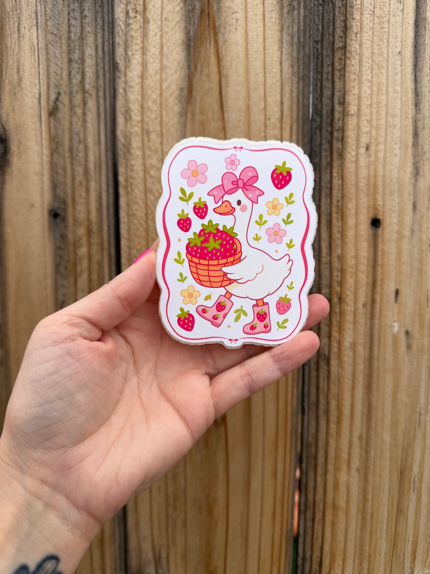 Strawberry Goose — Strawberry Leather