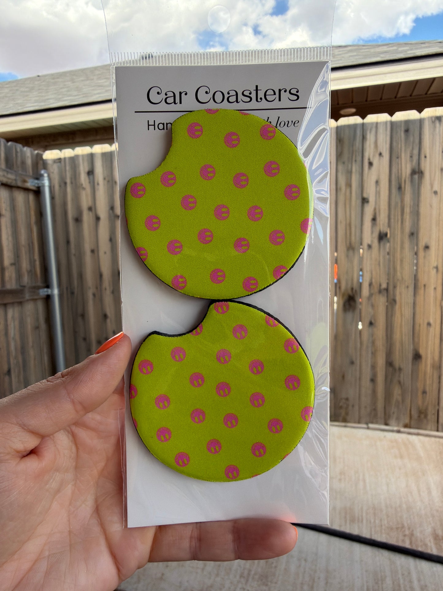 Yellow & Pink Smiley