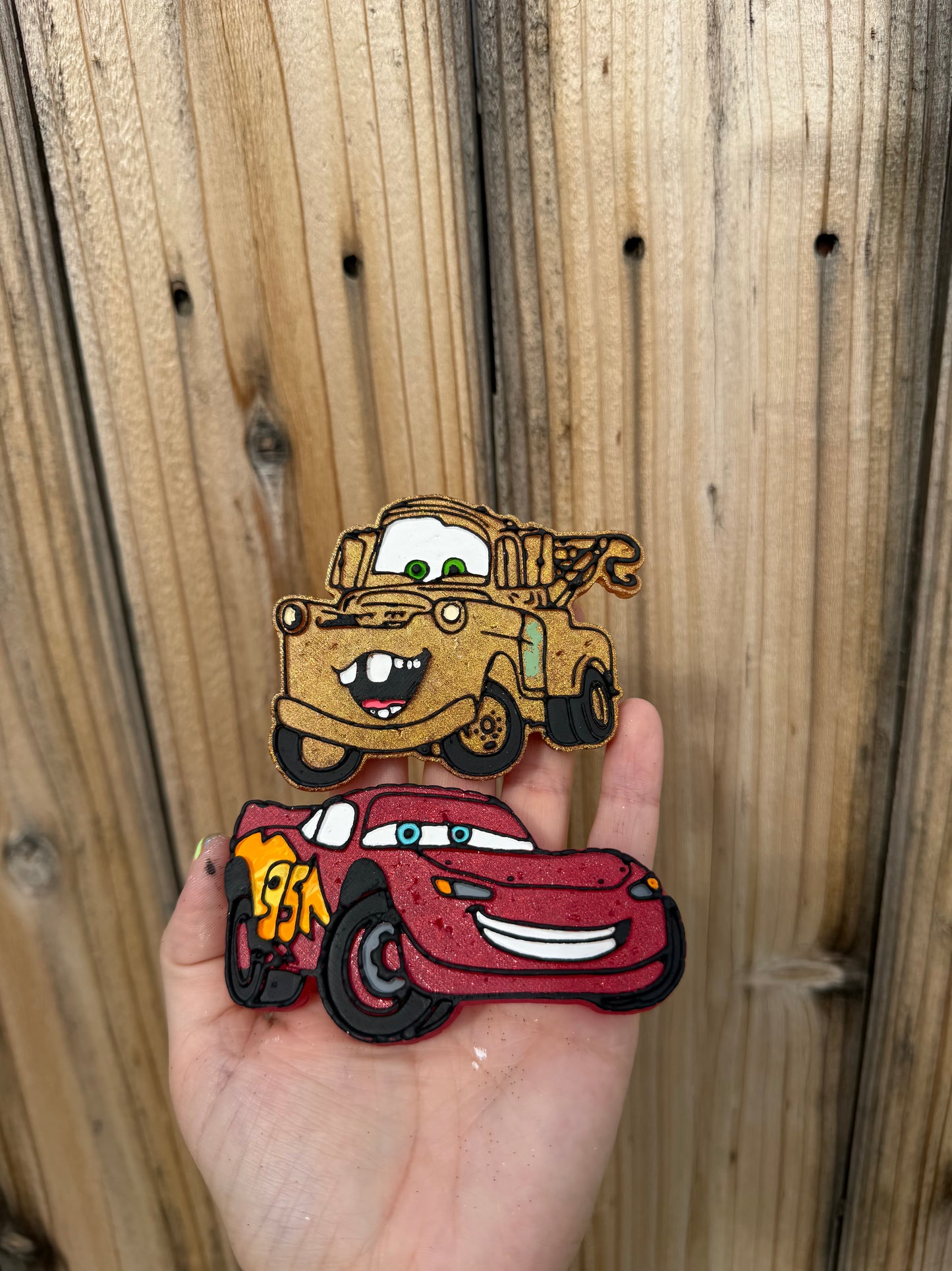 Cars Freshie Danglers — Lemon Chiffon