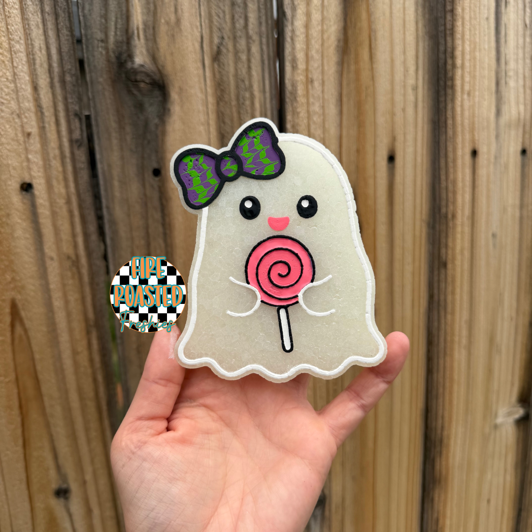 Ghosty with Lollipop — Cowboy Cookie