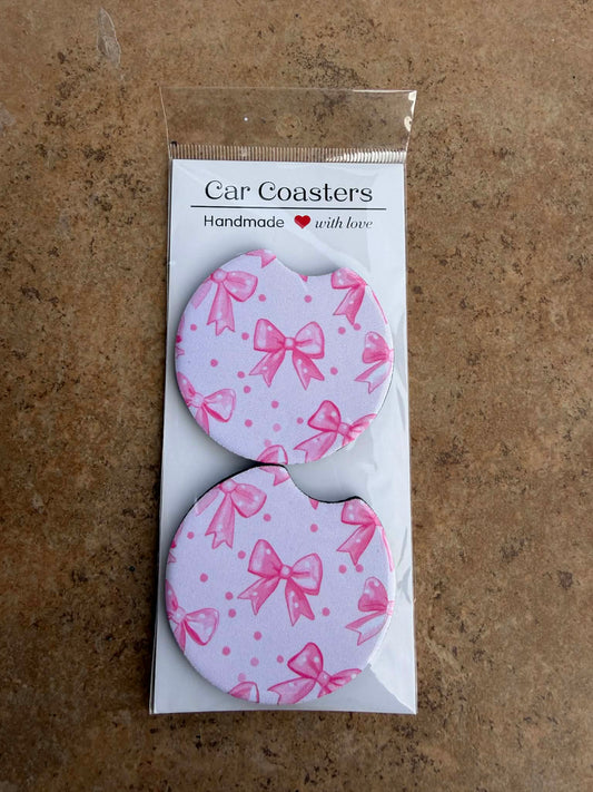 Bow Car Coasters