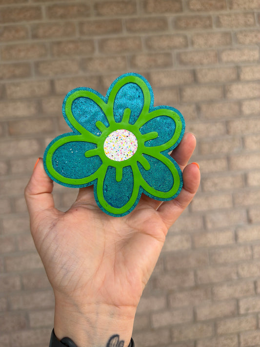 Doodle Flower — Pink Pineapple Sunrise