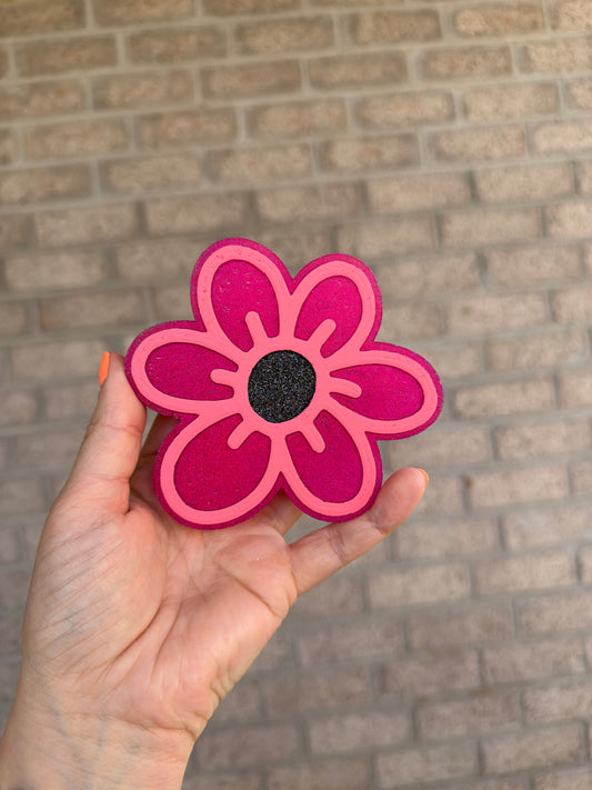 Doodle Flower — Pink Pineapple Sunrise