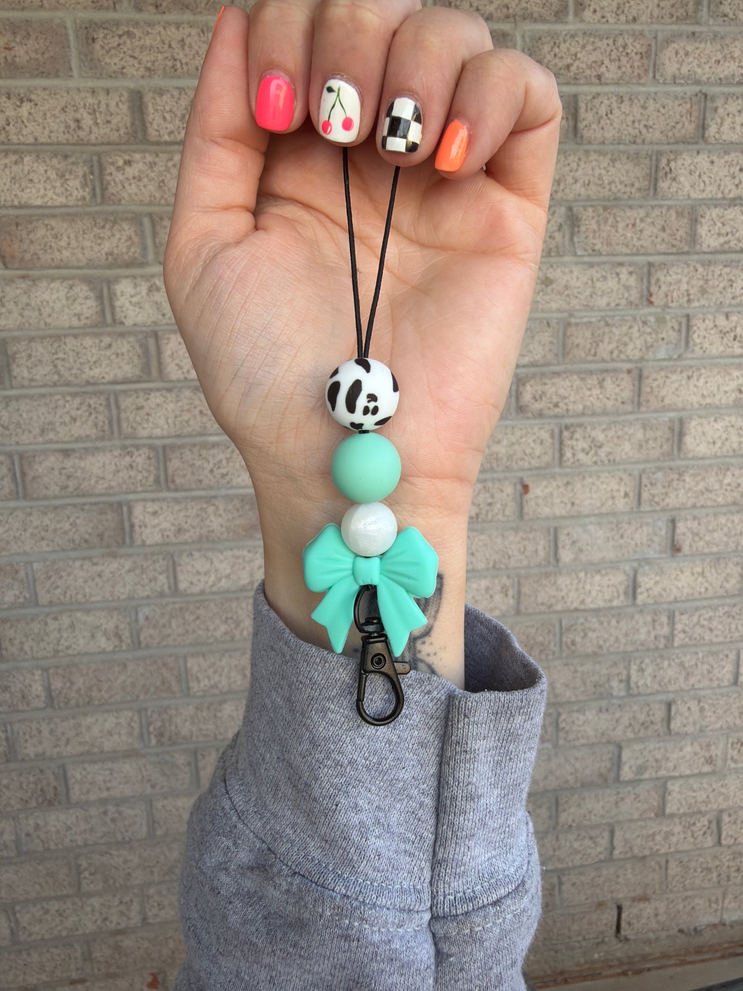 Teal Bow